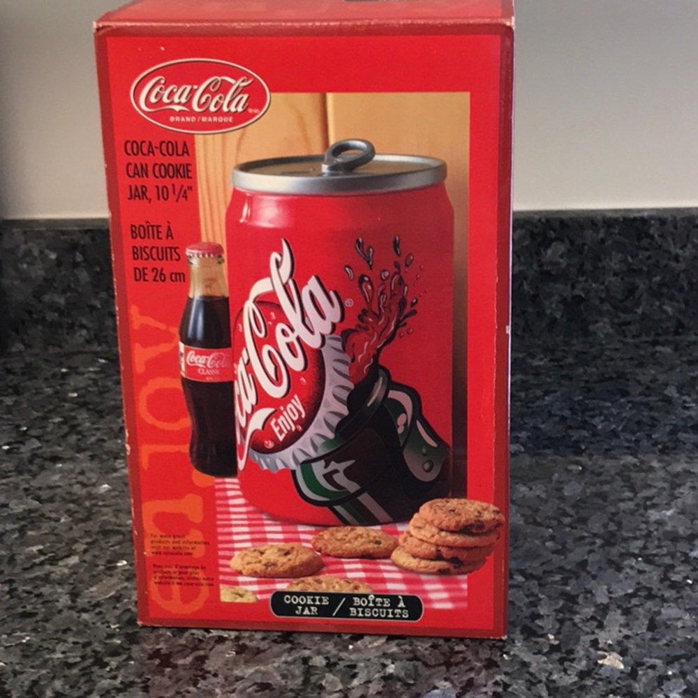 COCA COLA Cookie Jar Can